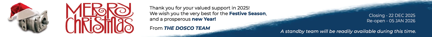 DOSCO closing banner